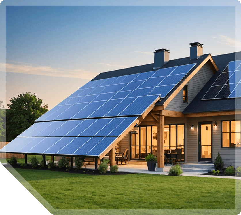Dashboard systemu EMS House do zarządzania energią fotowoltaiczną